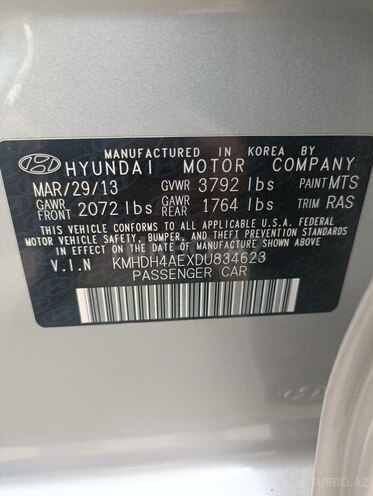 Hyundai Elantra 2013, 140,000 km - 1.8 л - Bakı