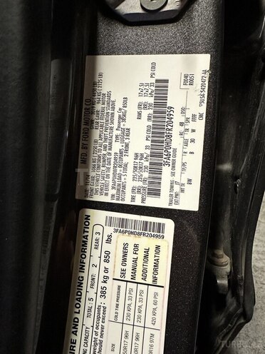 Ford Fusion 2014, 132,000 km - 1.5 l - Bakı
