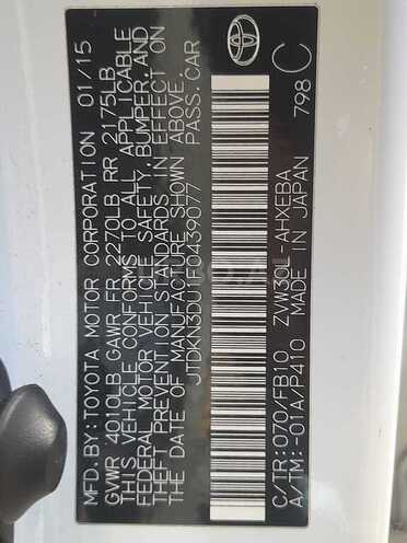 Toyota Prius 2015, 273,588 km - 1.8 l - Bakı