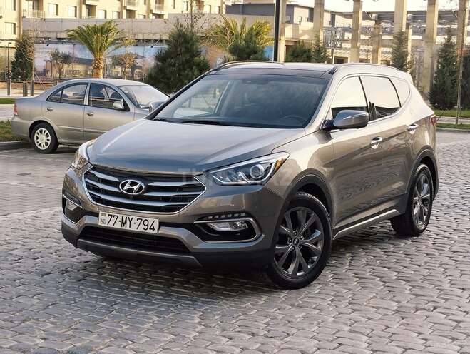 Hyundai Santa Fe 2017, 69,000 km - 2.0 l - Bakı