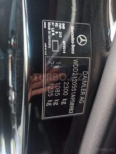Mercedes E 300 2014, 119,000 km - 3.0 l - Zaqatala