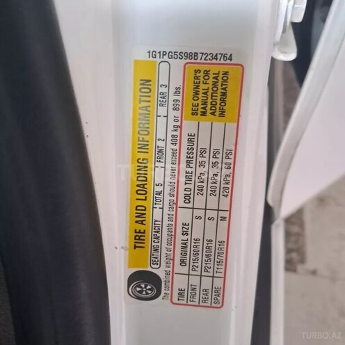 Chevrolet Cruze 2011, 217,000 km - 1.4 l - Gəncə