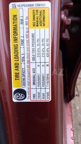 Chevrolet Cruze 2015, 313,822 km - 1.4 l - Bakı