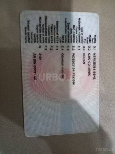 Mercedes C 220 2000, 455,000 km - 2.2 л - Sumqayıt