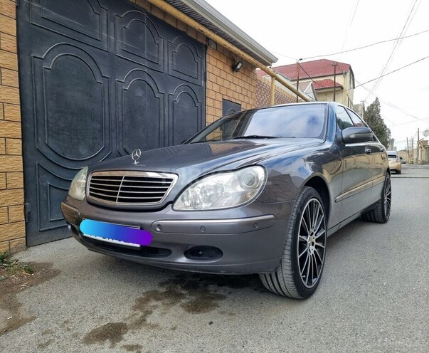Mercedes S 320 2000, 240,000 km - 3.2 l - Bakı