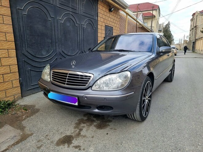 Mercedes S 320 2000, 240,000 km - 3.2 l - Bakı