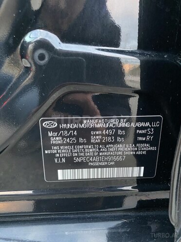 Hyundai Sonata 2014, 130,000 km - 2.0 l - Bakı