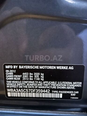 BMW 328 2013, 192,000 km - 2.0 л - Bakı