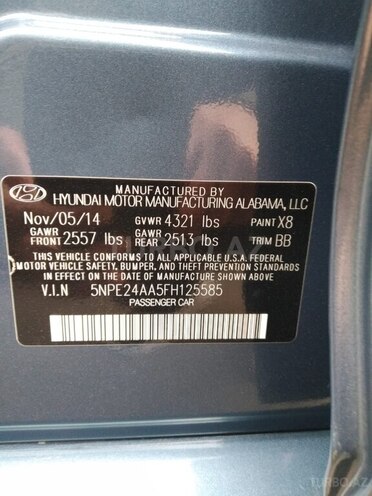 Hyundai Sonata 2014, 155,000 km - 1.6 l - Bakı