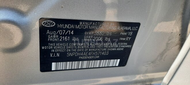 Hyundai Elantra 2014, 92,000 km - 1.8 л - Bakı