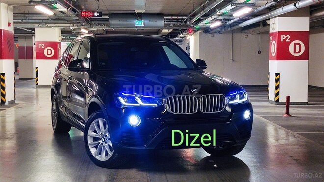 BMW X3 2016, 60,000 km - 2.0 l - Bakı
