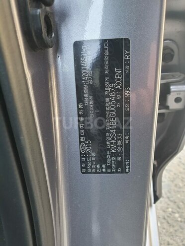 Hyundai Accent 2015, 78,000 km - 1.4 l - Bakı