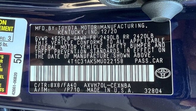 Toyota Camry 2021, 42,500 km - 2.5 l - Bakı