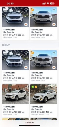 Kia Sorento 2014, 139,000 km - 2.0 l - Bakı