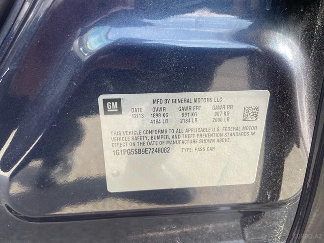 Chevrolet Cruze 2013, 177,000 km - 1.4 l - Bakı