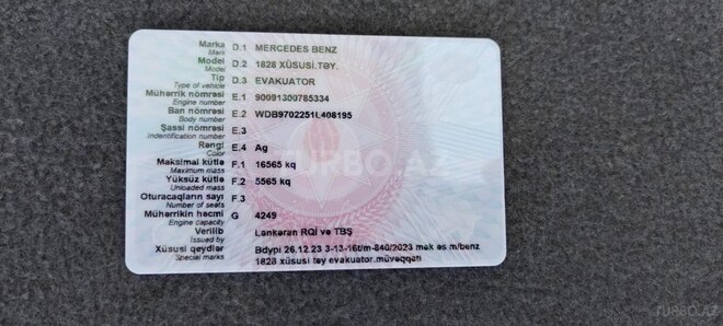 Mercedes Atego 818 2008, 745,765 km - 4.3 l - Cəlilabad
