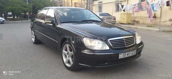 Mercedes S 320 2000, 250,000 km - 3.2 l - Bakı