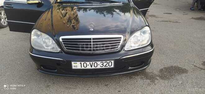 Mercedes S 320 2000, 250,000 km - 3.2 l - Bakı