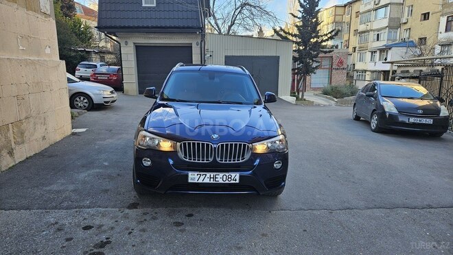 BMW X3 2016, 91,000 km - 2.0 l - Bakı