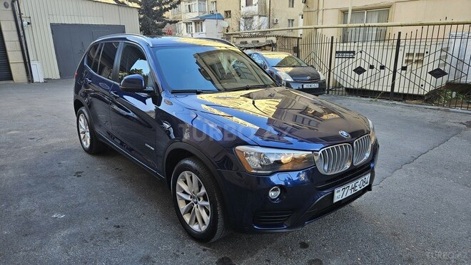BMW X3 2016, 91,000 km - 2.0 l - Bakı