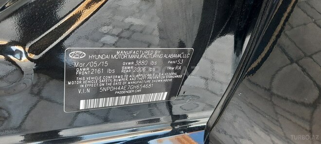 Hyundai Elantra 2015, 125,000 km - 1.8 л - Bakı