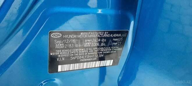 Hyundai Elantra 2016, 63,000 km - 2.0 л - Bakı