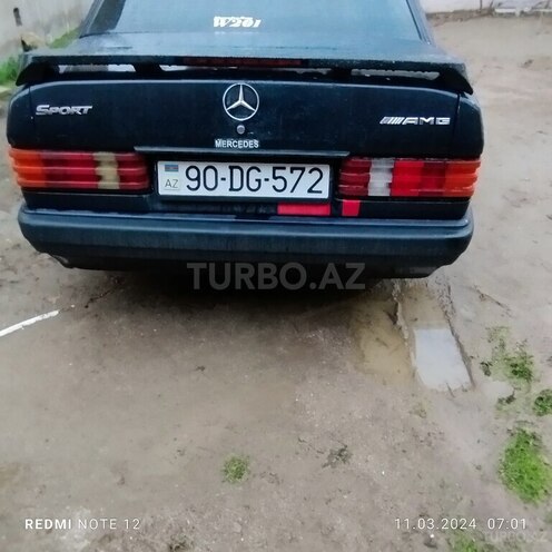 Mercedes 190 1989, 240,000 km - 2.5 л - Bakı