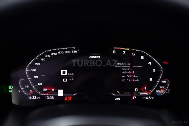 BMW M8 2021, 2,000 km - 4.4 l - Bakı