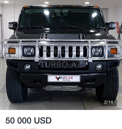Hummer H2 2008, 20,000 km - 6.2 л - Bakı