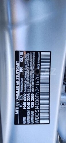 Mercedes CLA 250 2015, 154,870 km - 2.0 l - Bakı
