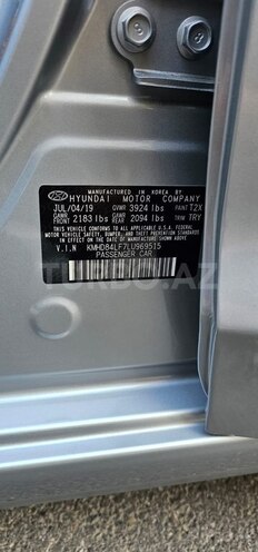 Hyundai Elantra 2019, 67,592 km - 2.0 l - Bakı