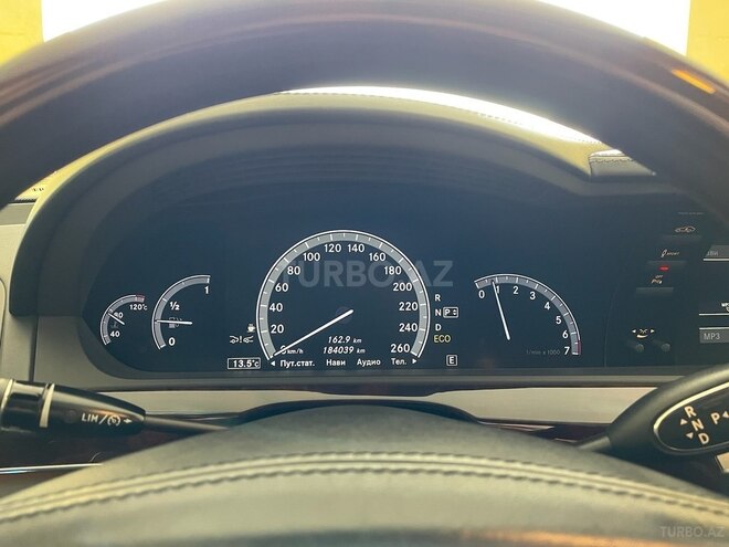 Mercedes S 500 2012, 185,000 km - 4.7 l - Bakı