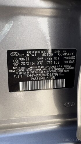Hyundai Elantra 2011, 262,936 km - 1.8 l - Bakı