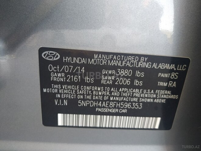 Hyundai Elantra 2014, 227,000 km - 1.8 л - Bakı
