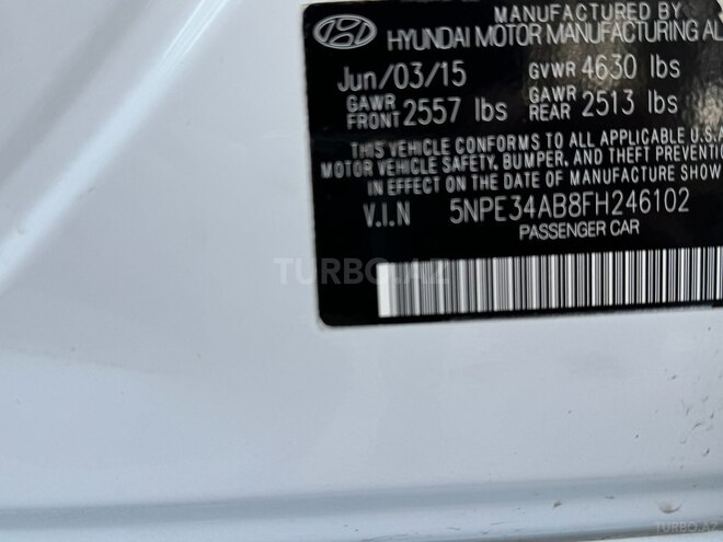 Hyundai Sonata 2015, 156,299 km - 2.0 l - Bakı