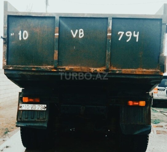 KamAz 5511 1984, 315,000 km - 11.0 l - Saatlı