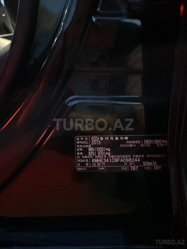 Hyundai Sonata 2015, 180,000 km - 2.0 л - Gəncə