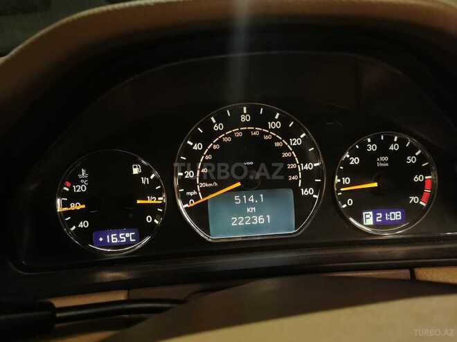 Mercedes E 320 2000, 222,000 km - 3.2 л - Şamaxı