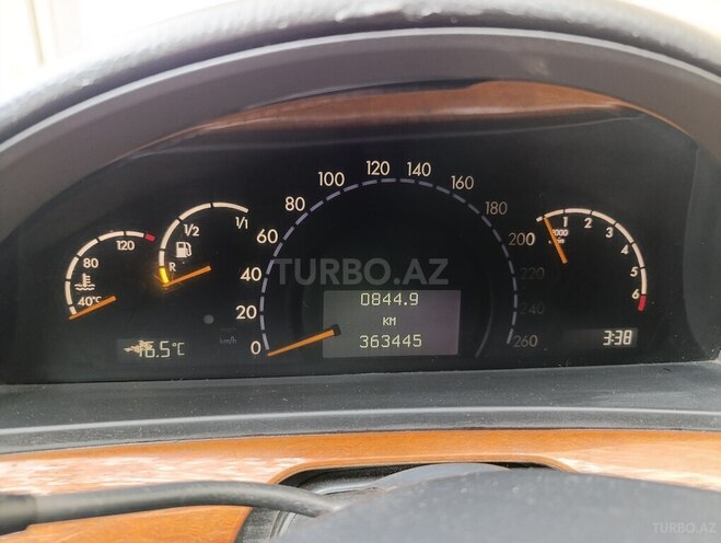 Mercedes S 320 2001, 363,445 km - 3.2 l - Bakı