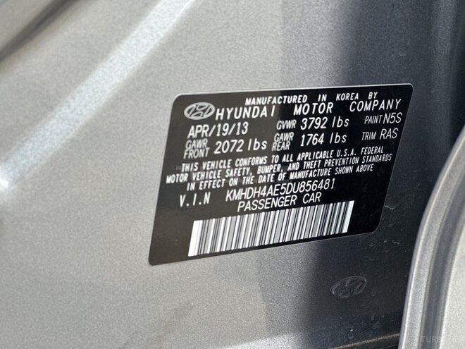 Hyundai Elantra 2013, 970,000 km - 1.8 л - Gəncə