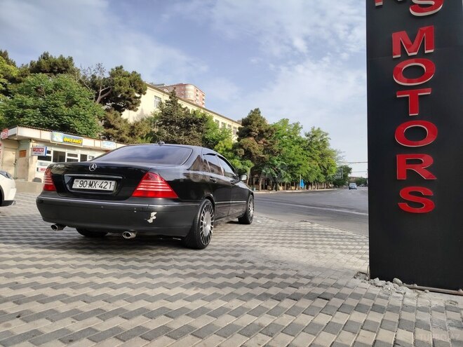 Mercedes S 320 2002, 415,000 km - 3.2 l - Bakı