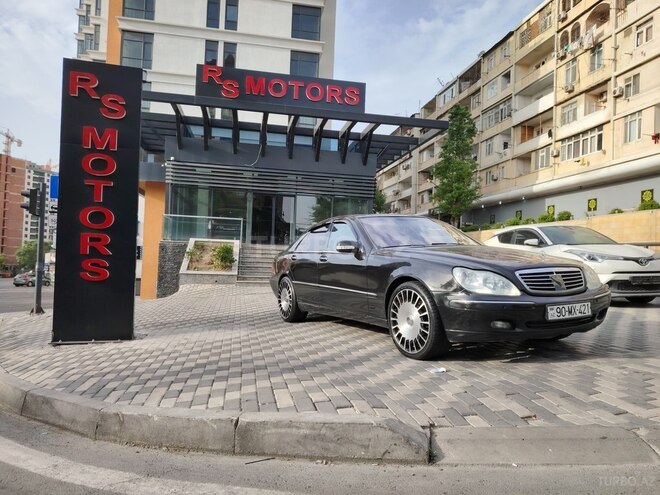 Mercedes S 320 2002, 415,000 km - 3.2 l - Bakı