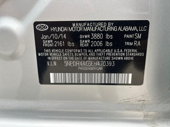 Hyundai Elantra 2014, 206,035 km - 1.8 l - Bakı