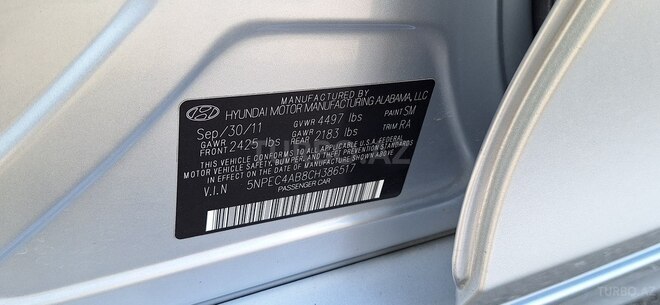 Hyundai Sonata 2011, 160,000 km - 2.0 l - Tovuz