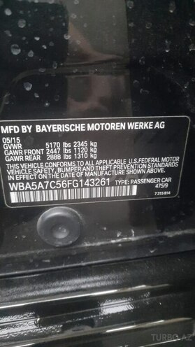 BMW 528 2015, 96,000 km - 2.0 l - Bakı