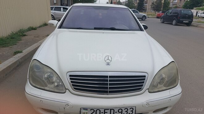 Mercedes S 320 2002, 325,000 km - 3.2 l - Gəncə