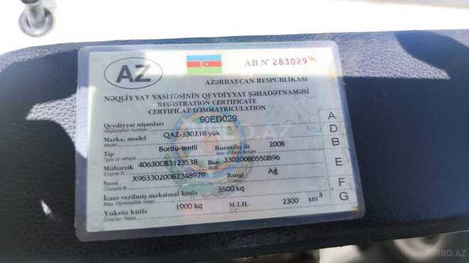 GAZ 2705-777 2008, 268,564 km - 2.3 l - Bakı