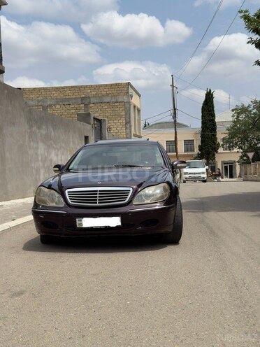 Mercedes S 320 2001, 315,234 km - 3.2 l - Gəncə