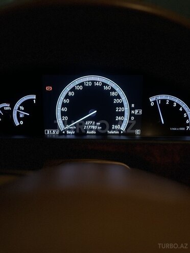 Mercedes S 550 2009, 217,000 km - 5.5 l - Bakı