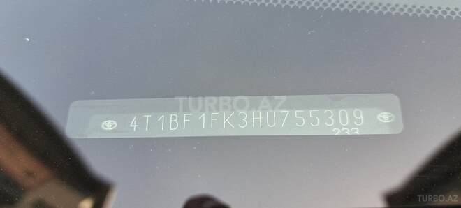 Toyota Camry 2017, 175,000 km - 2.5 l - Bakı